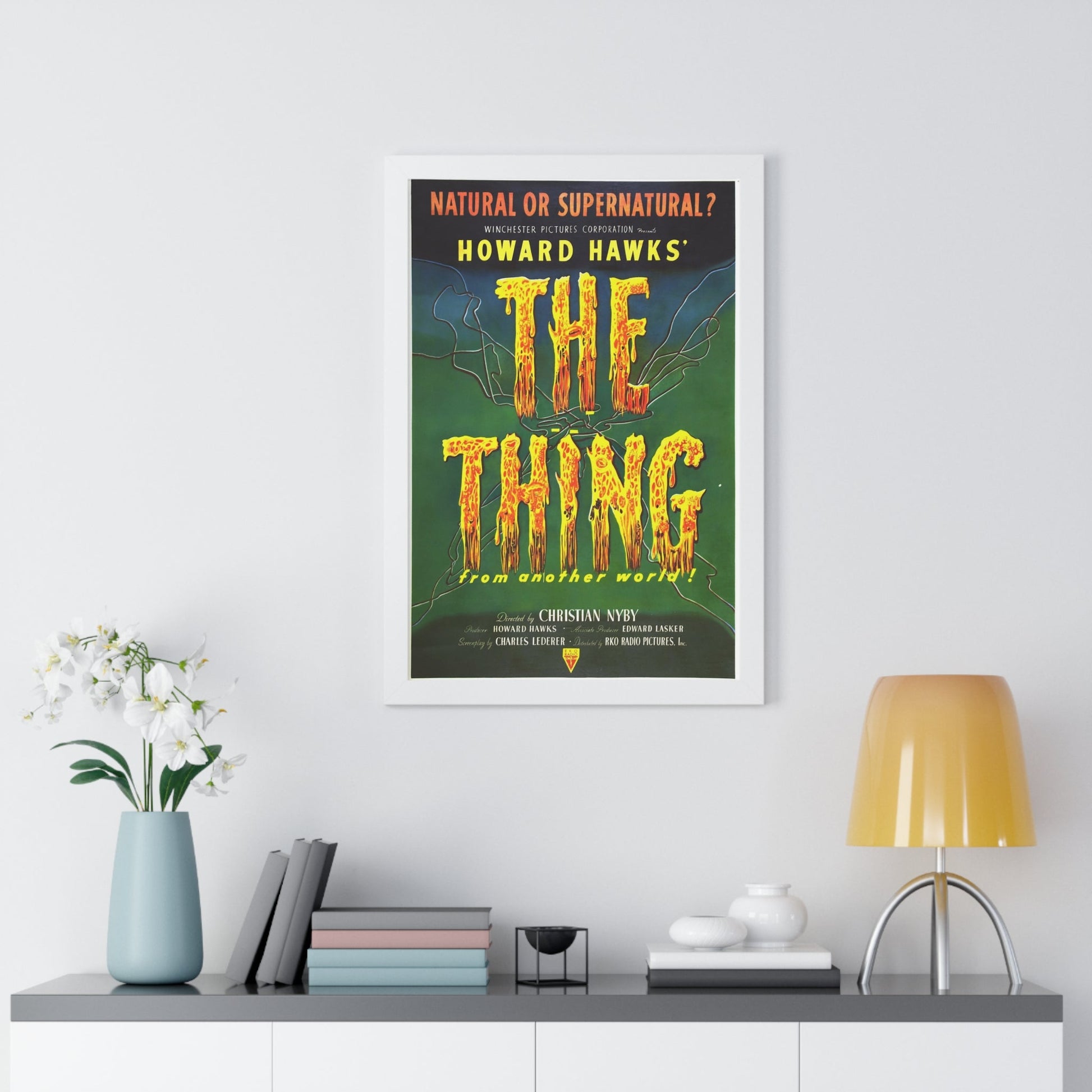 THE THING (FROM ANOTHER WORLD) 2 1951 - Framed Movie Poster-The Sticker Space