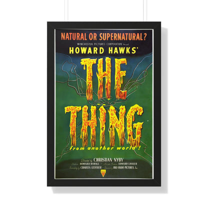 THE THING (FROM ANOTHER WORLD) 2 1951 - Framed Movie Poster-20" x 30"-The Sticker Space