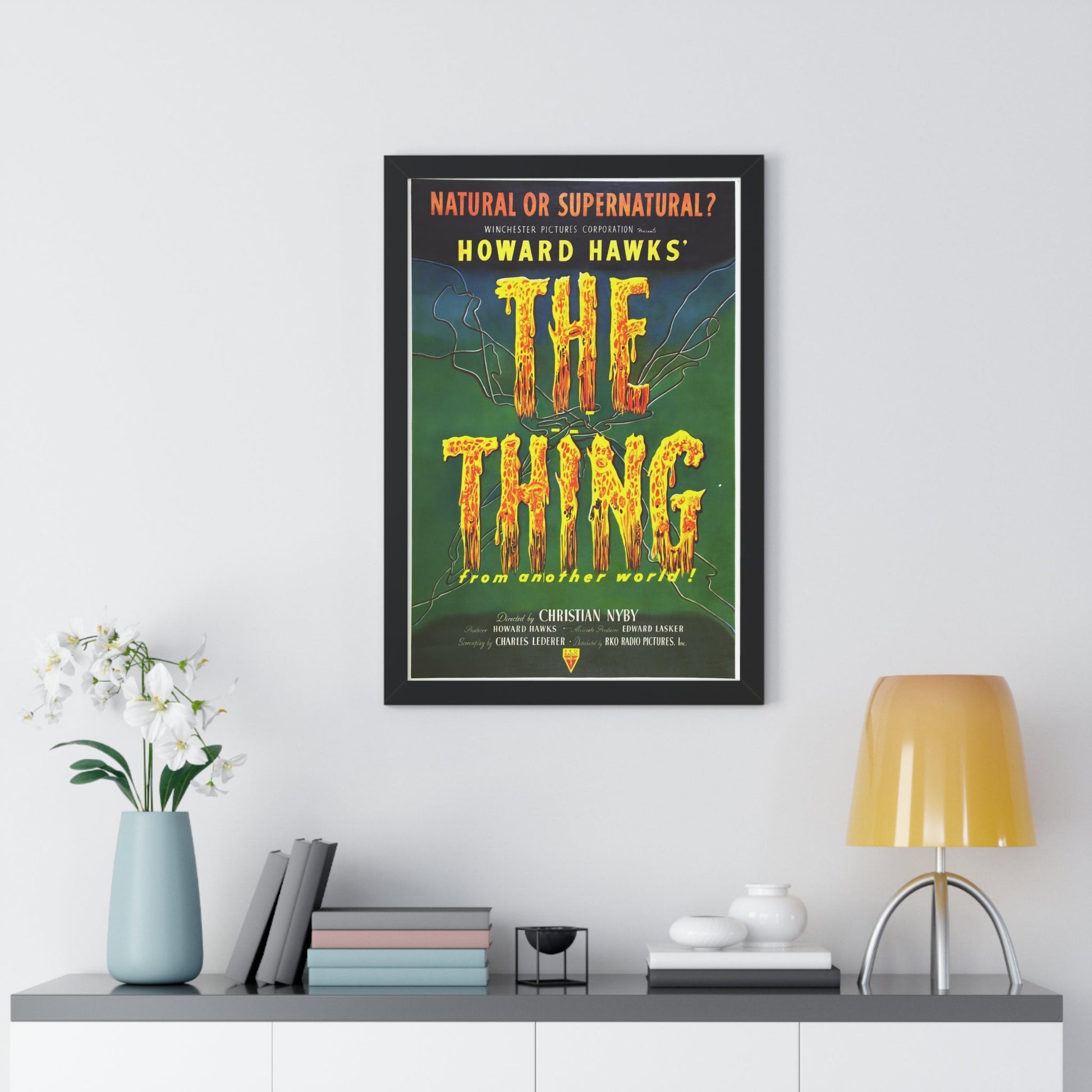 THE THING (FROM ANOTHER WORLD) 2 1951 - Framed Movie Poster-The Sticker Space