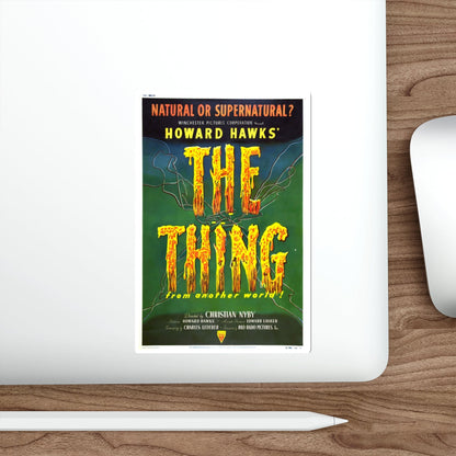 THE THING (FROM ANOTHER WORLD) 2 1951 Movie Poster STICKER Vinyl Die-Cut Decal-The Sticker Space