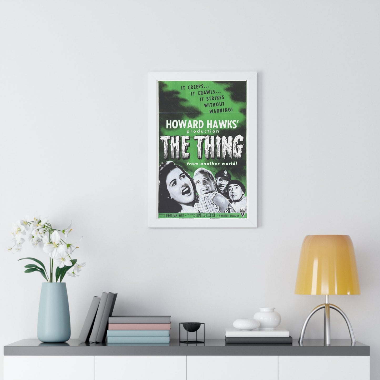 THE THING (FROM ANOTHER WORLD) 3 1951 - Framed Movie Poster-The Sticker Space