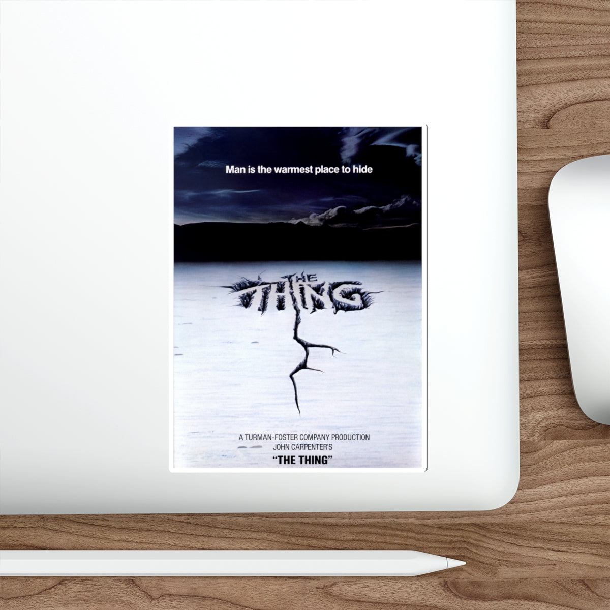 THE THING (TEASER) 1982 Movie Poster STICKER Vinyl Die-Cut Decal-The Sticker Space