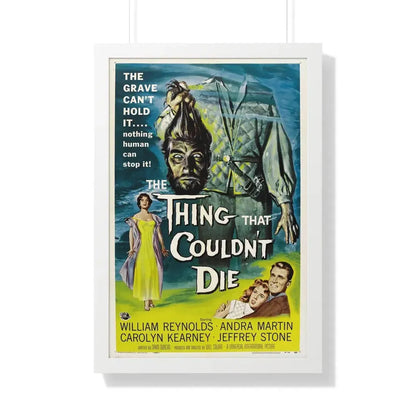 THE THING THAT COULDN'T DIE 1958 - Framed Movie Poster 20" x 30" White - The Sticker Space