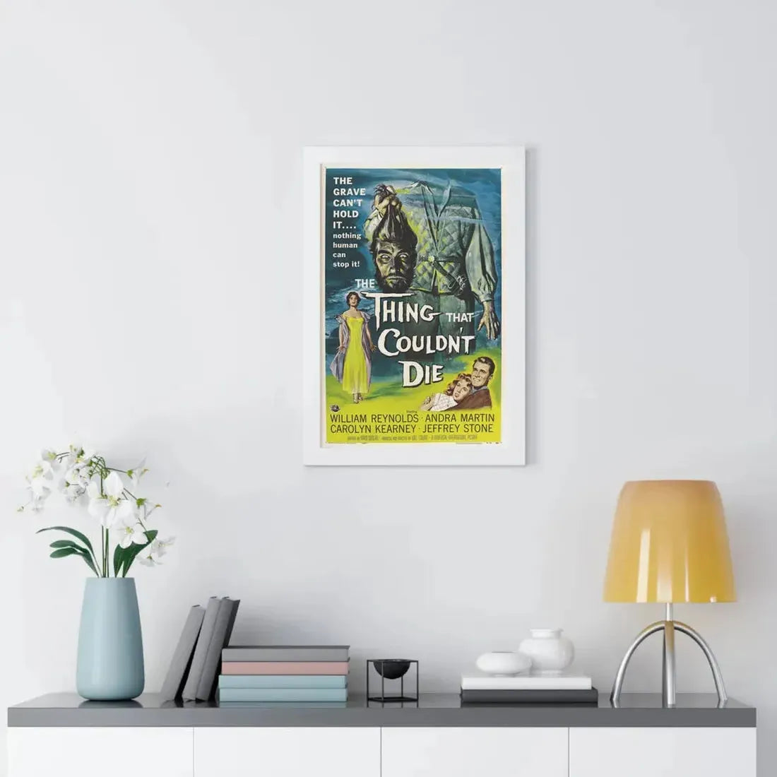 THE THING THAT COULDN'T DIE 1958 - Framed Movie Poster - The Sticker Space