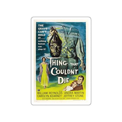 THE THING THAT COULDN'T DIE 1958 Movie Poster STICKER Vinyl Die-Cut Decal 6 Inch - The Sticker Space