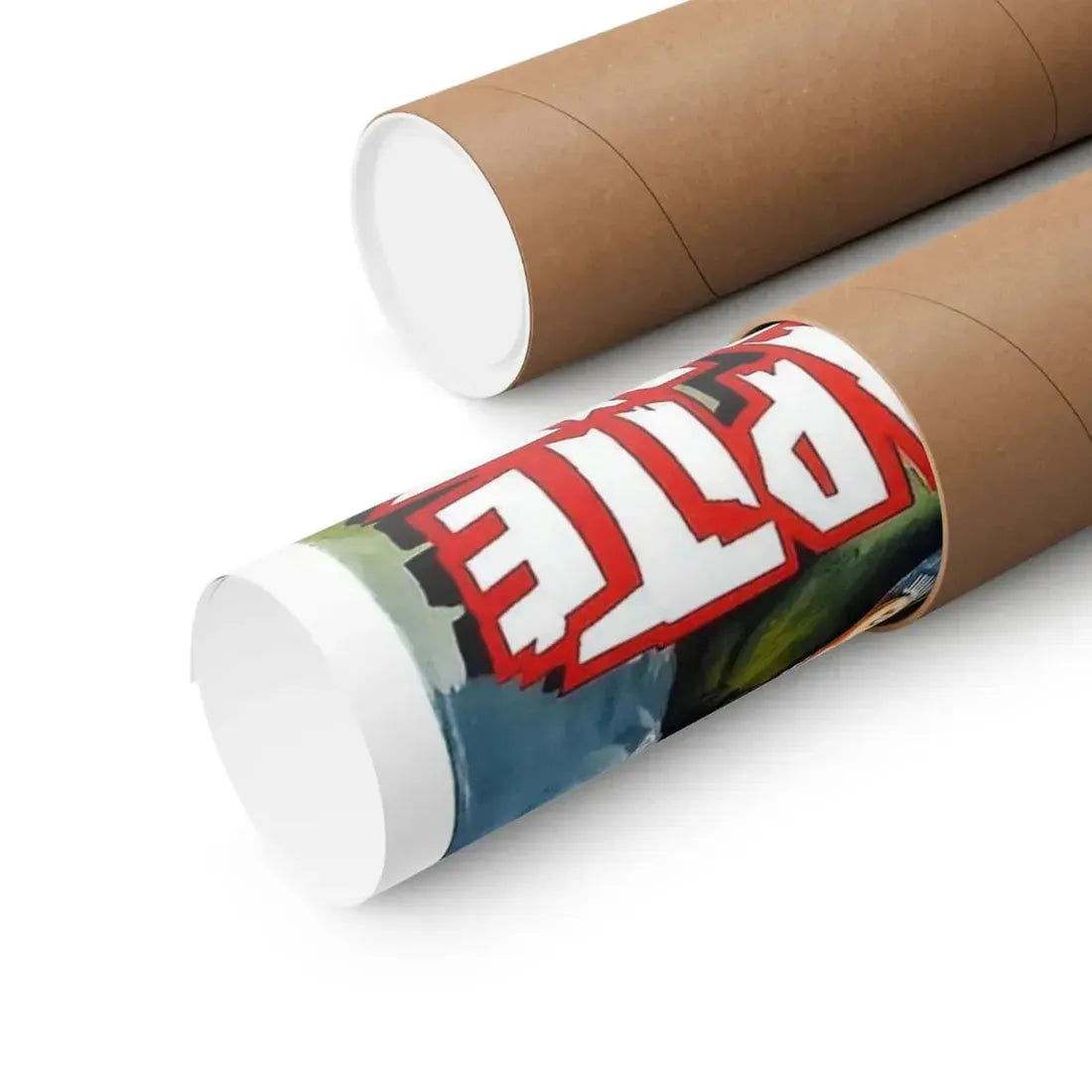 THE THING THAT COULDN'T DIE (BELGIAN) 1958 - Paper Movie Poster - The Sticker Space