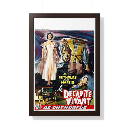 THE THING THAT COULDN'T DIE (BELGIAN) 1958 - Framed Movie Poster-20" x 30"-The Sticker Space