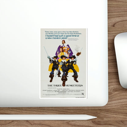 The Three Musketeers 1974 Movie Poster STICKER Vinyl Die-Cut Decal-The Sticker Space