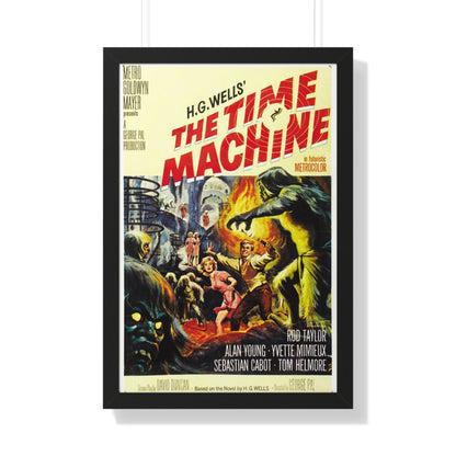 THE TIME MACHINE 1960 - Framed Movie Poster-20" x 30"-The Sticker Space