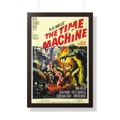 THE TIME MACHINE 1960 - Framed Movie Poster-20" x 30"-The Sticker Space