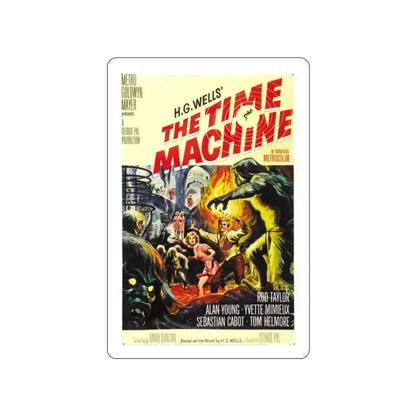 THE TIME MACHINE 1960 Movie Poster STICKER Vinyl Die-Cut Decal 2 Inch - The Sticker Space