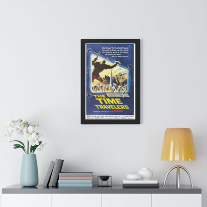 THE TIME TRAVELERS 1964 - Framed Movie Poster-The Sticker Space