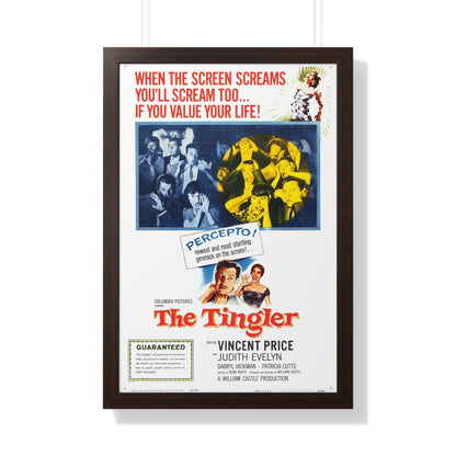 THE TINGLER 1959 - Framed Movie Poster-20" x 30"-The Sticker Space