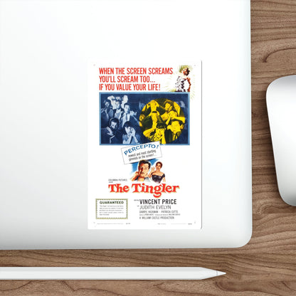 THE TINGLER 1959 Movie Poster STICKER Vinyl Die-Cut Decal-The Sticker Space