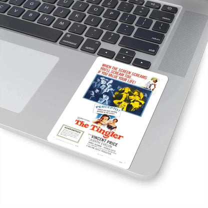 THE TINGLER 1959 Movie Poster - STICKER Vinyl Kiss-Cut Decal - The Sticker Space