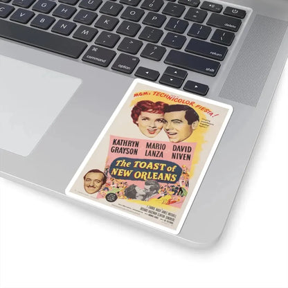 The Toast of New Orleans 1950 Movie Poster - STICKER Vinyl Kiss-Cut Decal - The Sticker Space