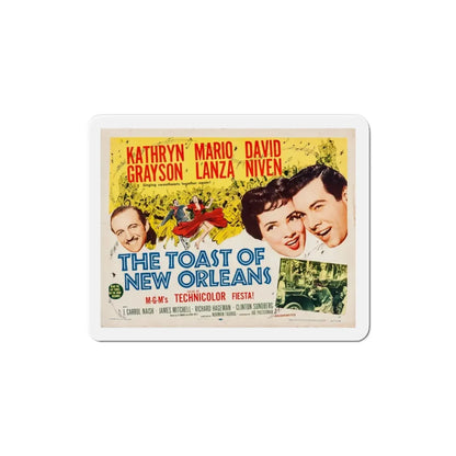 The Toast of New Orleans 1950 v2 Movie Poster Refrigerator Magnet 3 Inch - The Sticker Space