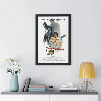 THE TOOLBOX MURDERS 1978 - Framed Movie Poster - The Sticker Space