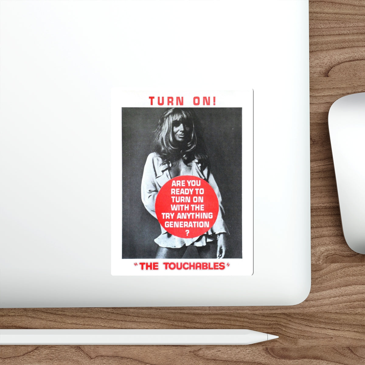 THE TOUCHABLES 1968 Movie Poster STICKER Vinyl Die-Cut Decal-The Sticker Space