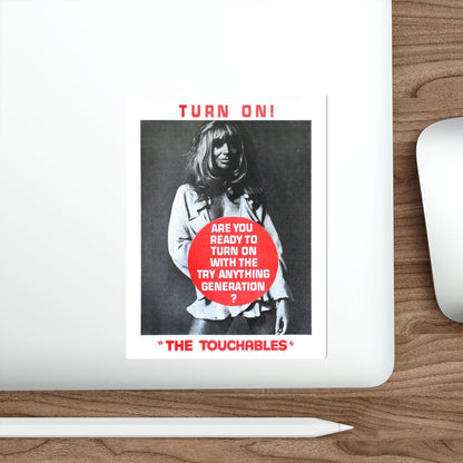 THE TOUCHABLES 1968 Movie Poster STICKER Vinyl Die-Cut Decal-The Sticker Space