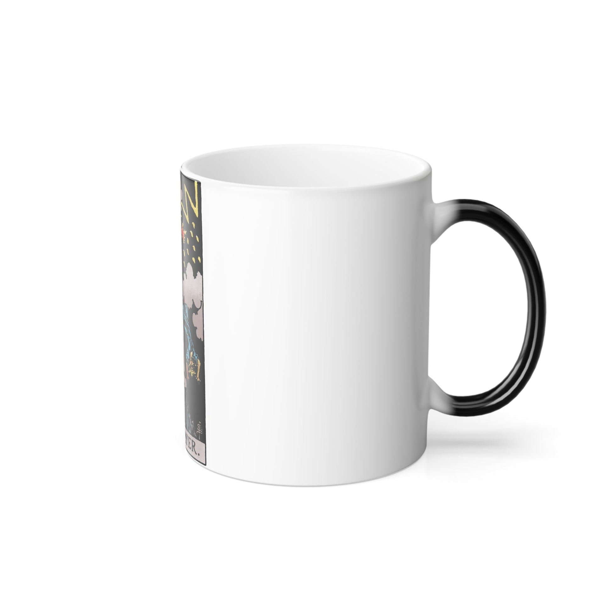 The Tower (Tarot Card) Color Changing Mug 11oz-11oz-The Sticker Space