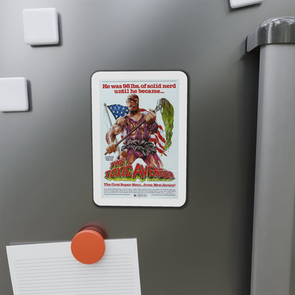 The Toxic Avenger 1984 Movie Poster Die-Cut Magnet-The Sticker Space