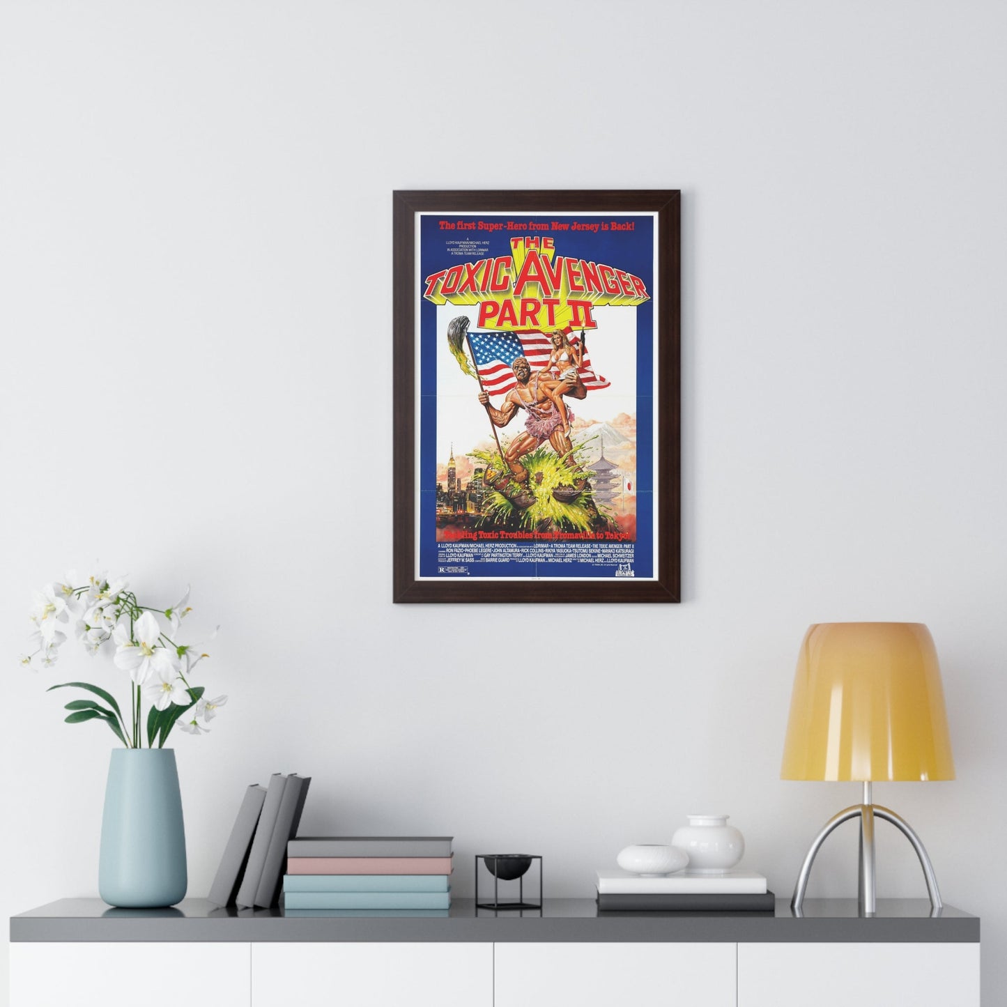 THE TOXIC AVENGER PART II 1989 - Framed Movie Poster-The Sticker Space