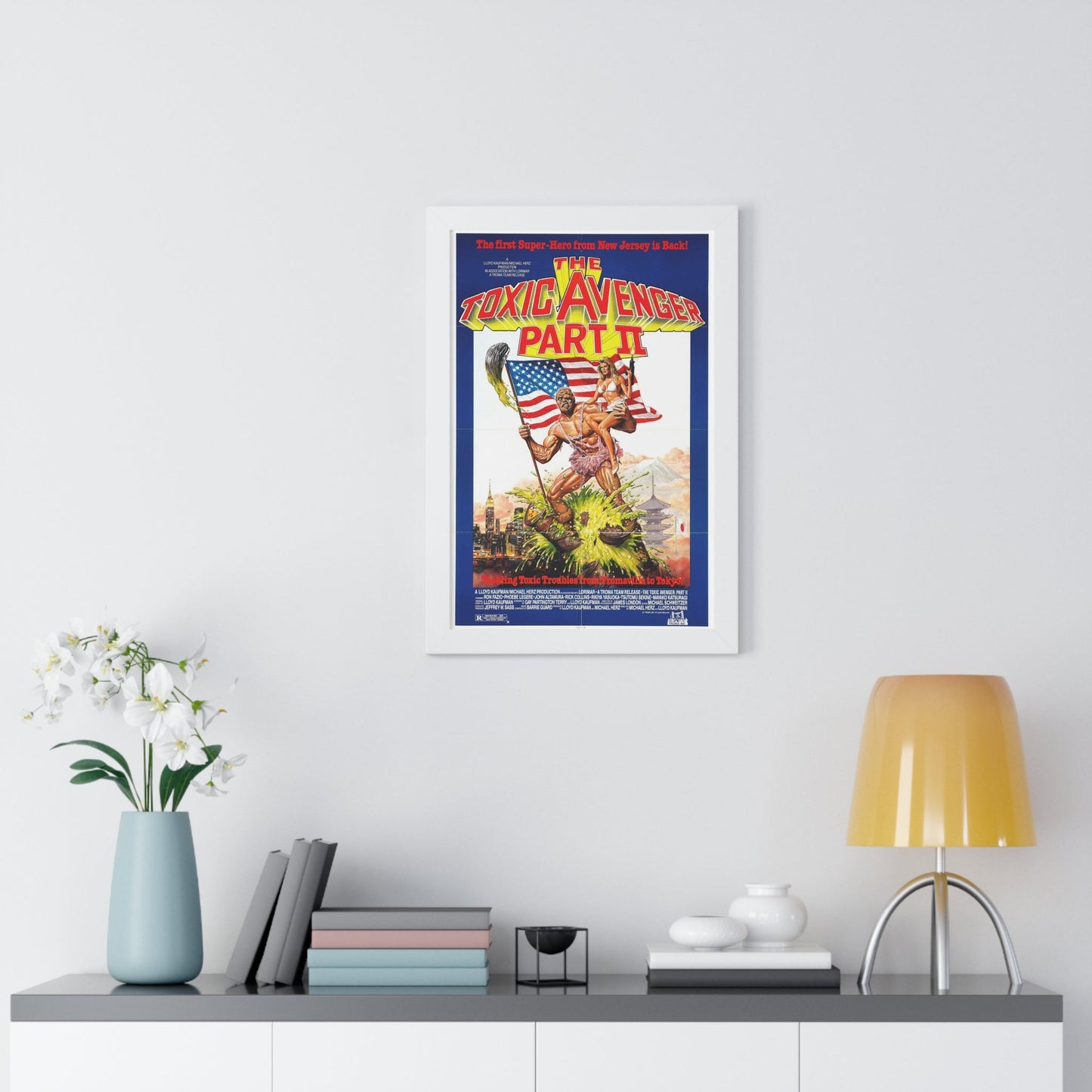 THE TOXIC AVENGER PART II 1989 - Framed Movie Poster-The Sticker Space