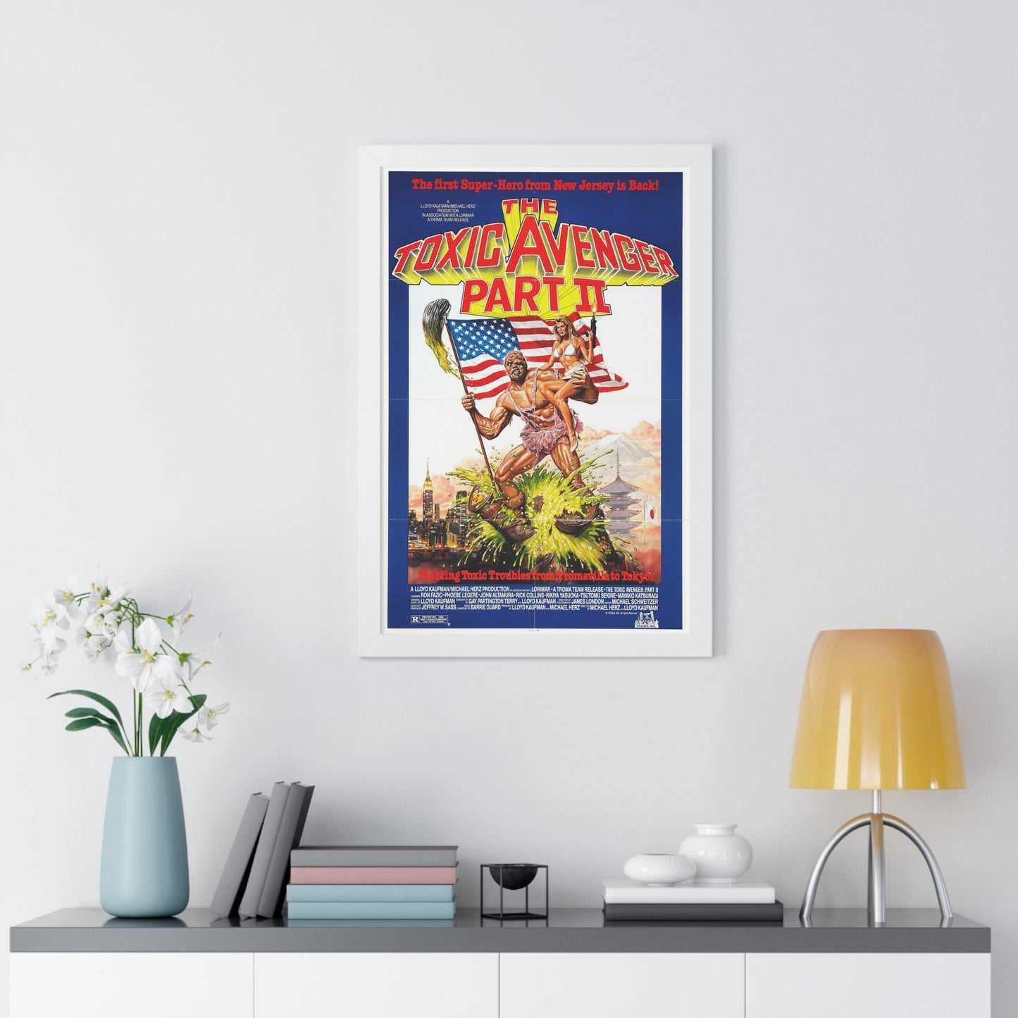 THE TOXIC AVENGER PART II 1989 - Framed Movie Poster-The Sticker Space