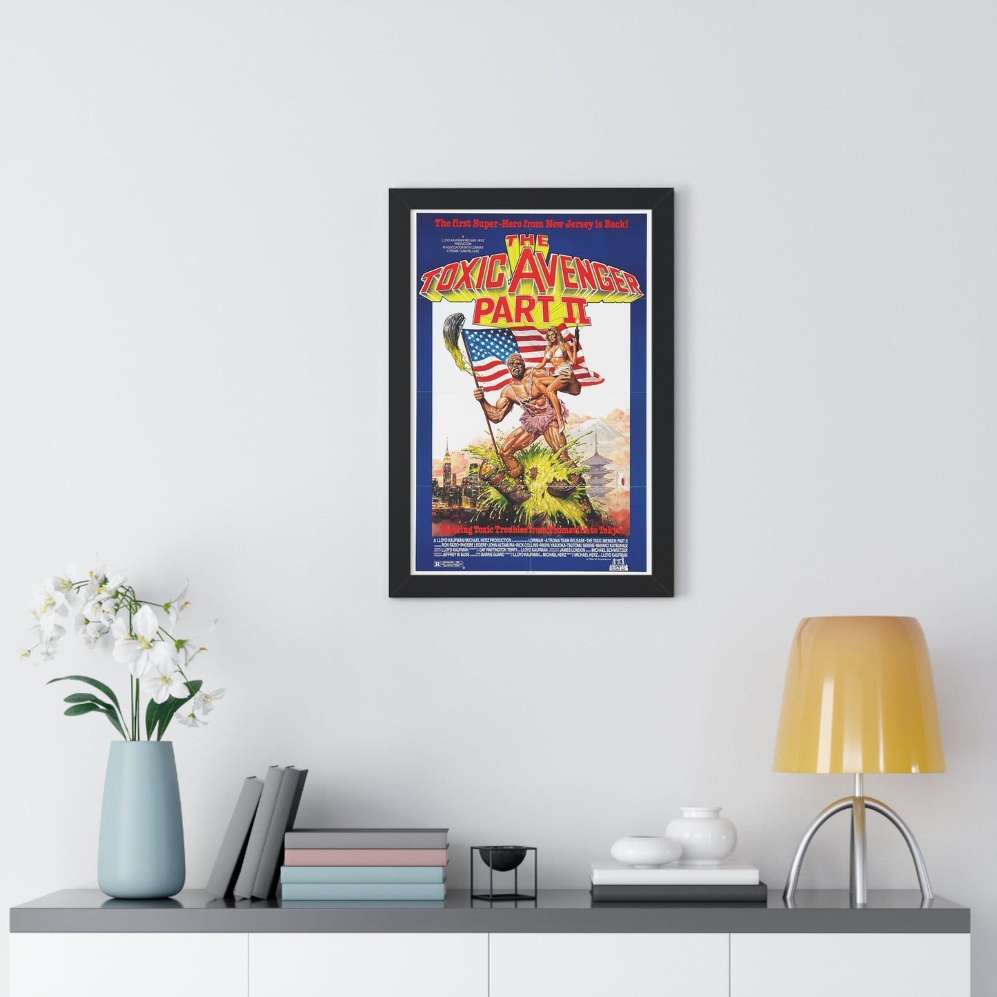 THE TOXIC AVENGER PART II 1989 - Framed Movie Poster-The Sticker Space