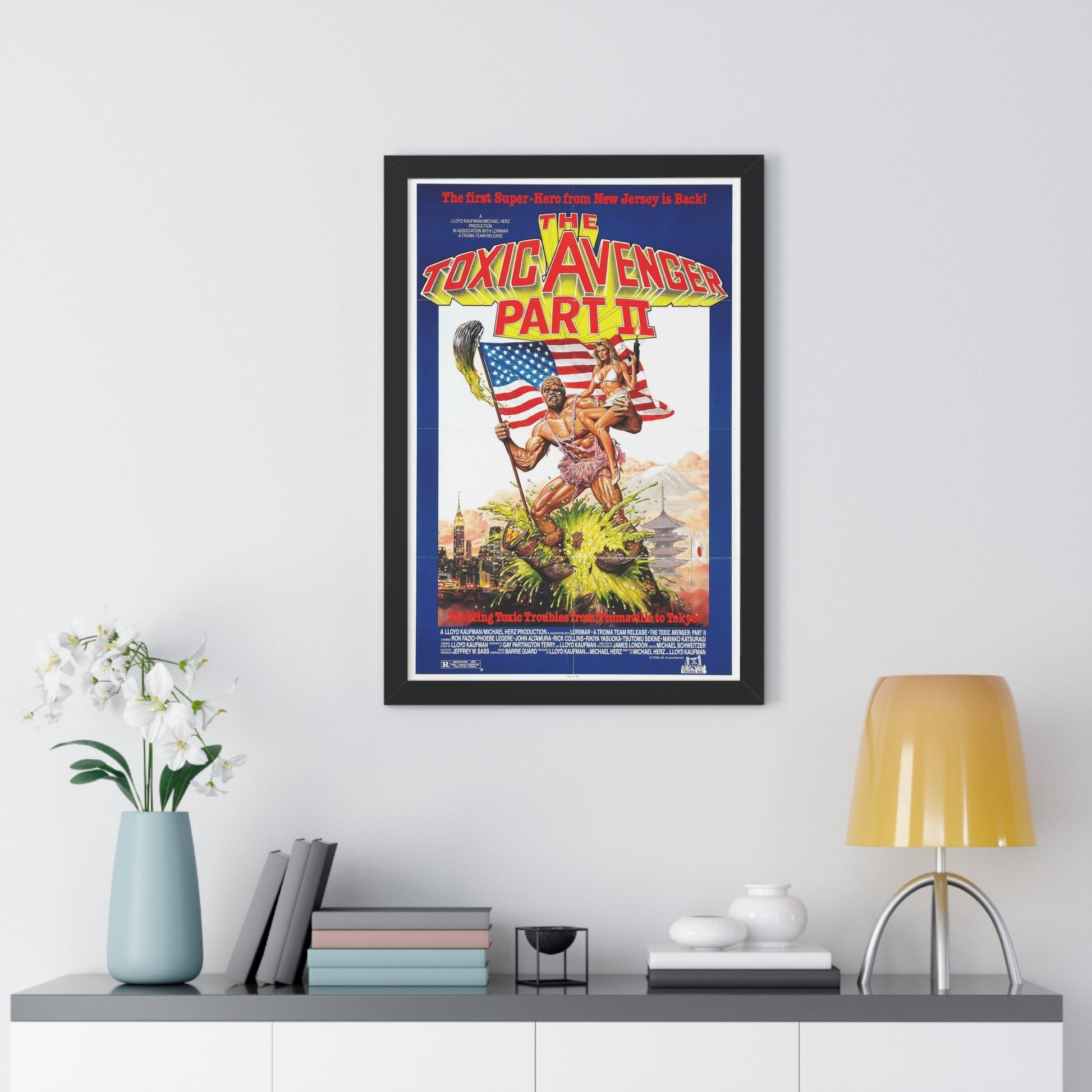 THE TOXIC AVENGER PART II 1989 - Framed Movie Poster-The Sticker Space