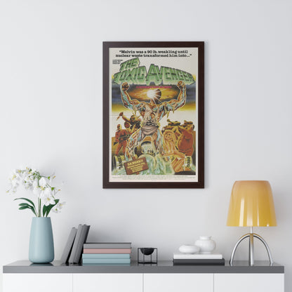 THE TOXIC AVENGER (TEASER) 1984 - Framed Movie Poster-The Sticker Space