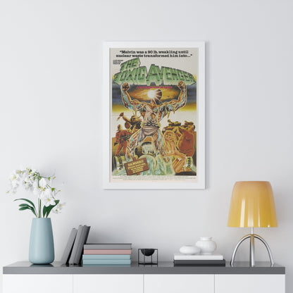 THE TOXIC AVENGER (TEASER) 1984 - Framed Movie Poster-The Sticker Space