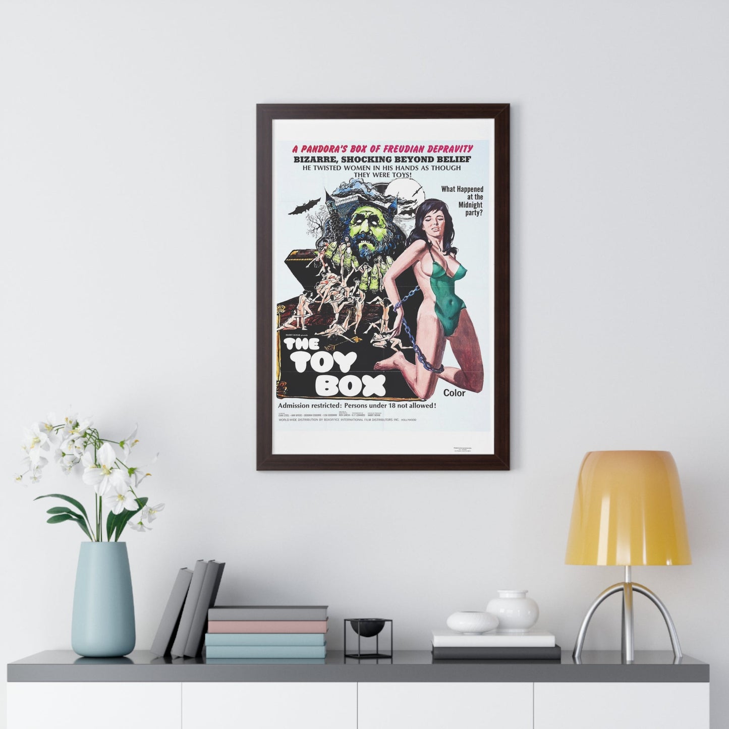 THE TOY BOX 1971 - Framed Movie Poster-The Sticker Space