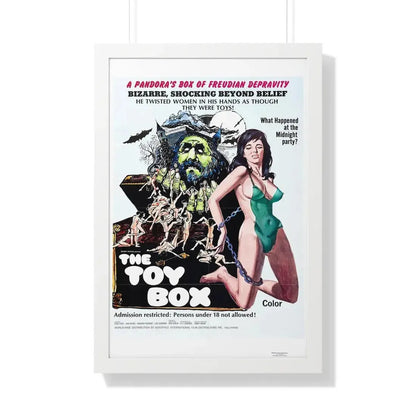 THE TOY BOX 1971 - Framed Movie Poster 20" x 30" White - The Sticker Space