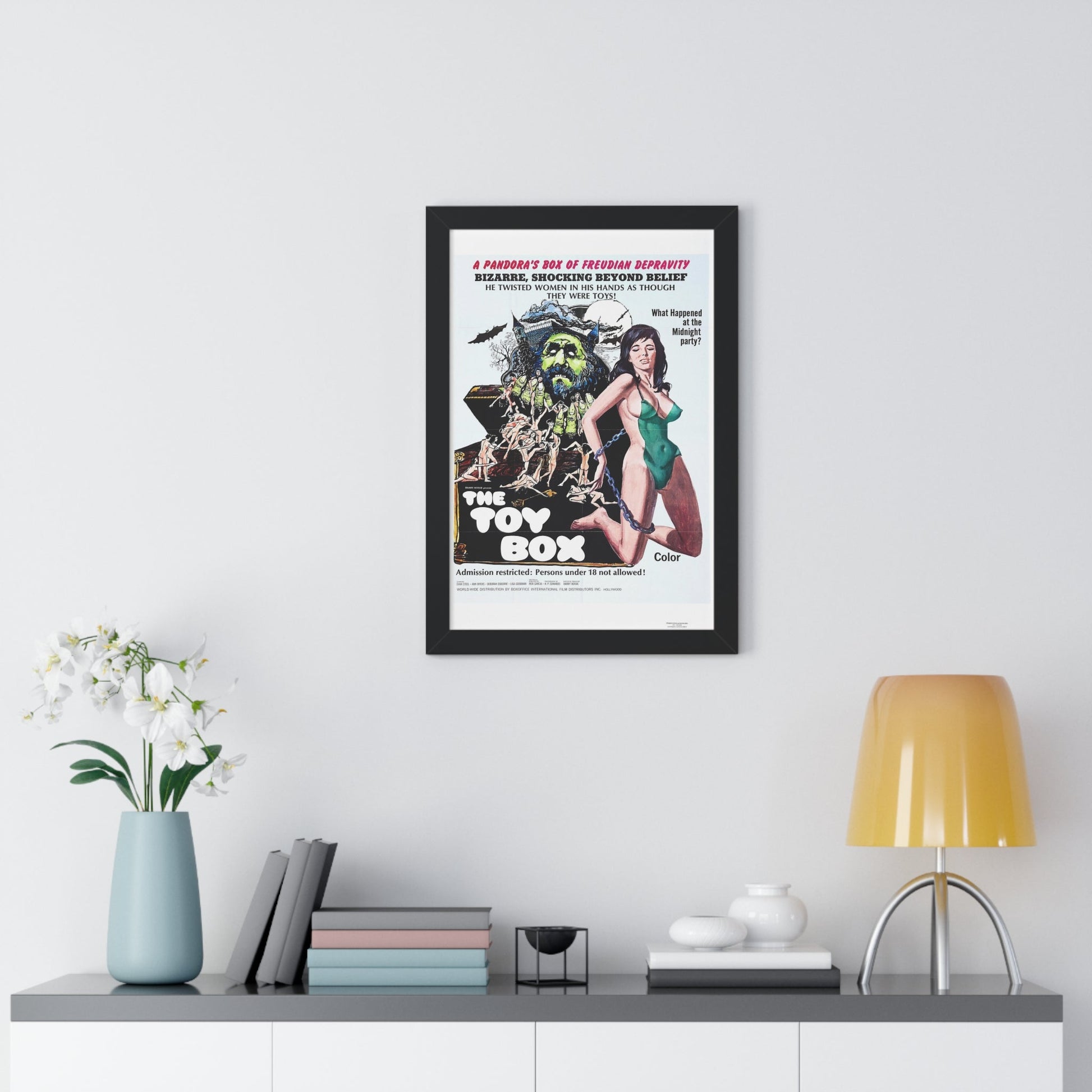 THE TOY BOX 1971 - Framed Movie Poster-The Sticker Space