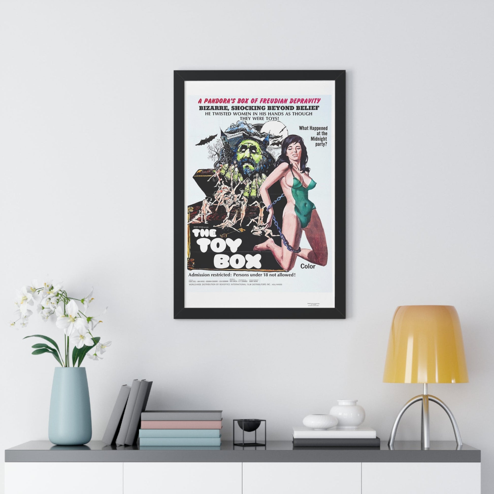 THE TOY BOX 1971 - Framed Movie Poster-The Sticker Space