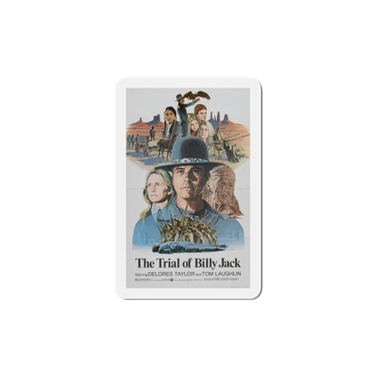 The Trial of Billy Jack 1974 Movie Poster Die-Cut Magnet-6 Inch-The Sticker Space