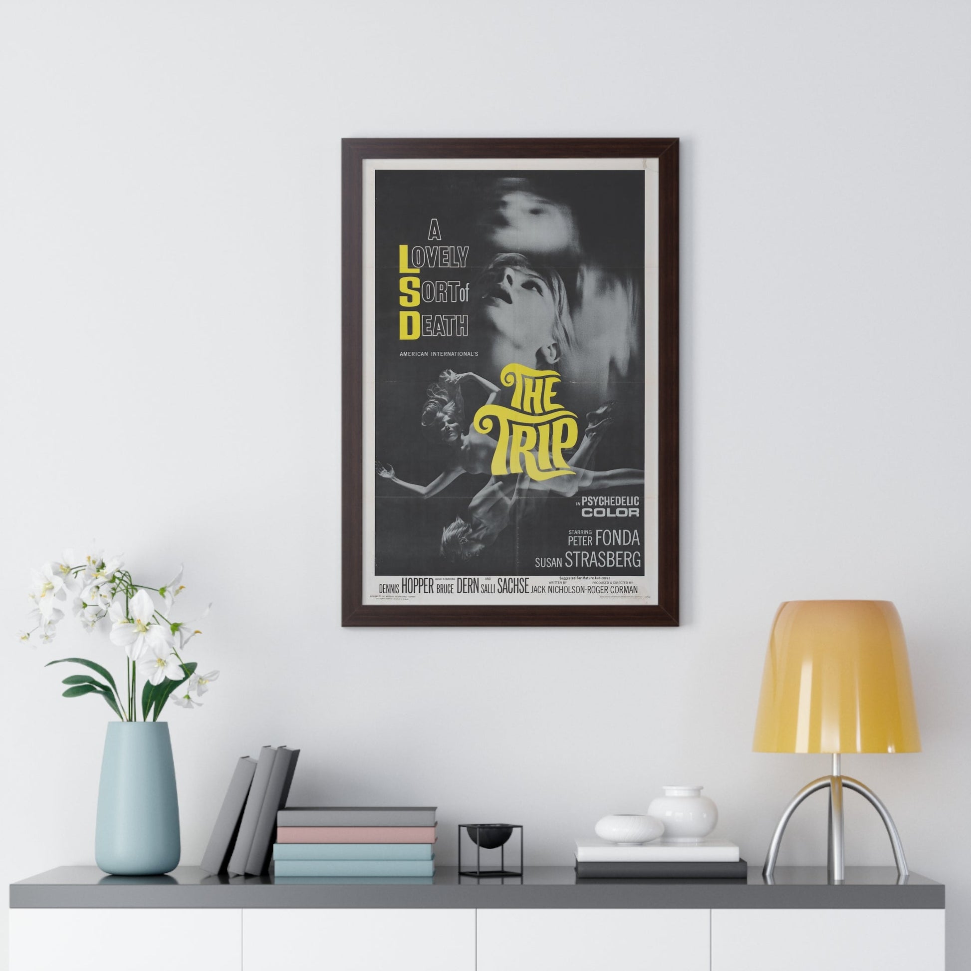 THE TRIP 1967 - Framed Movie Poster-The Sticker Space