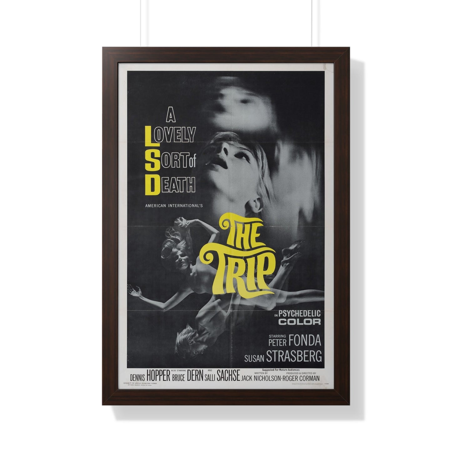 THE TRIP 1967 - Framed Movie Poster-20" x 30"-The Sticker Space