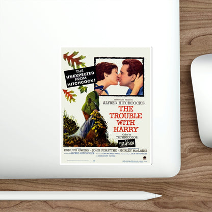 The Trouble with Harry 1955 Movie Poster STICKER Vinyl Die-Cut Decal-The Sticker Space