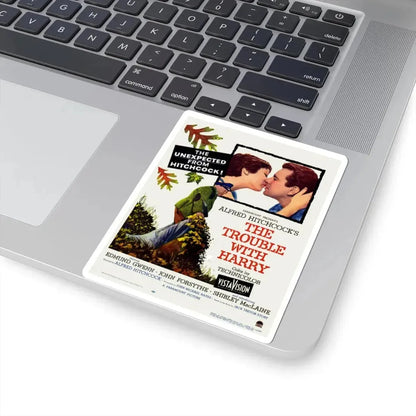 The Trouble with Harry 1955 Movie Poster - STICKER Vinyl Kiss-Cut Decal - The Sticker Space