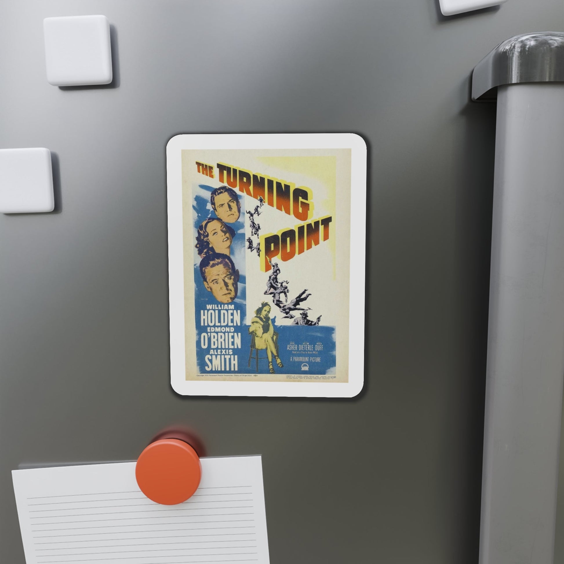 The Turning Point 1952 Movie Poster Die-Cut Magnet-The Sticker Space