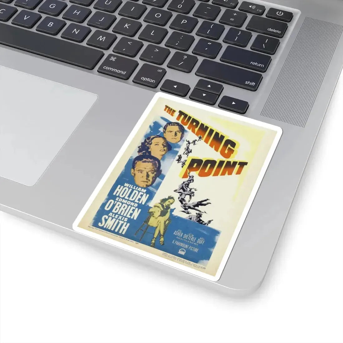 The Turning Point 1952 Movie Poster - STICKER Vinyl Kiss-Cut Decal - The Sticker Space