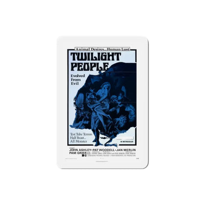 The Twilight People 1973 Movie Poster Refrigerator Magnet 2 Inch - The Sticker Space