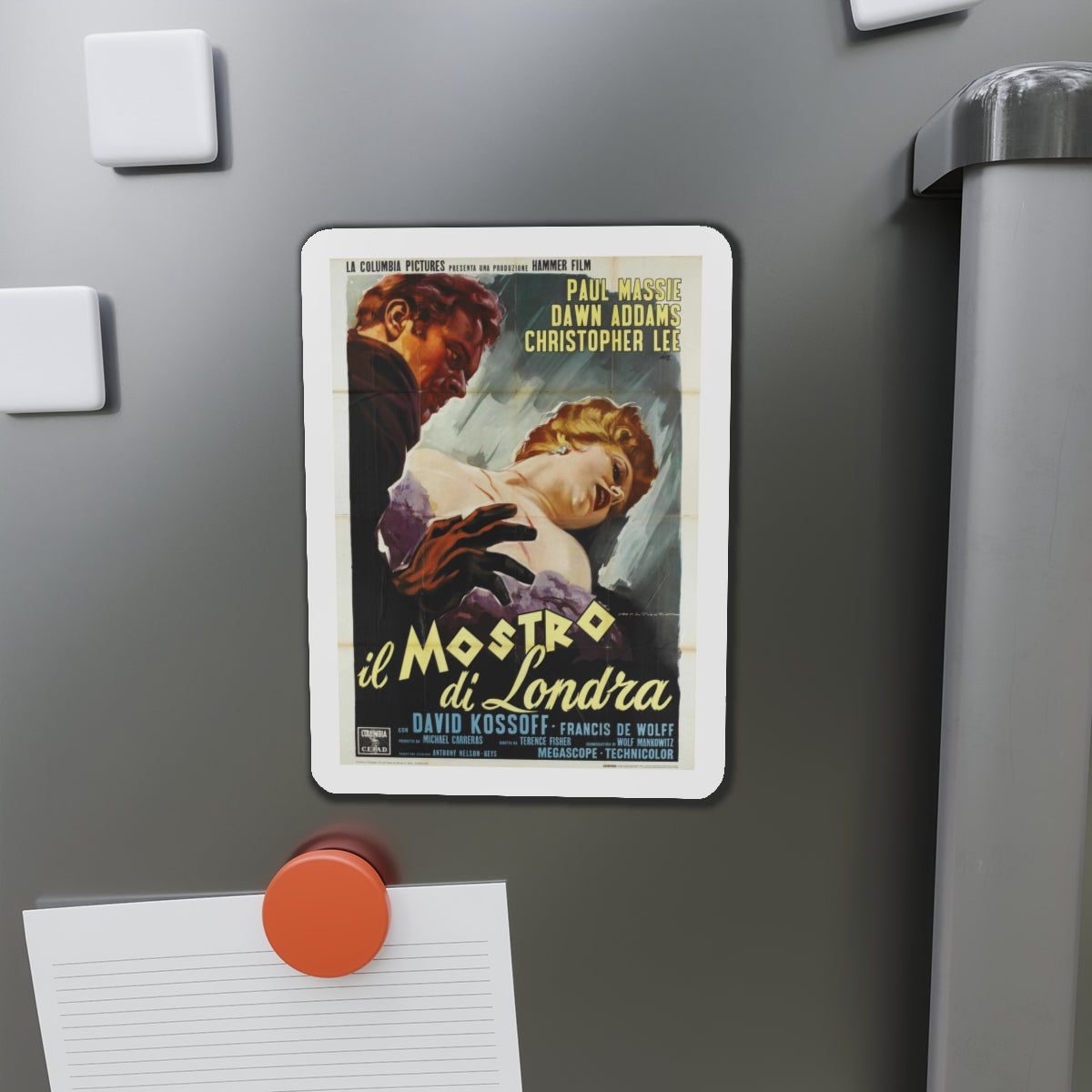 THE TWO FACES OF DR. JEKYLL 1960 Movie Poster - Refrigerator Magnet-The Sticker Space