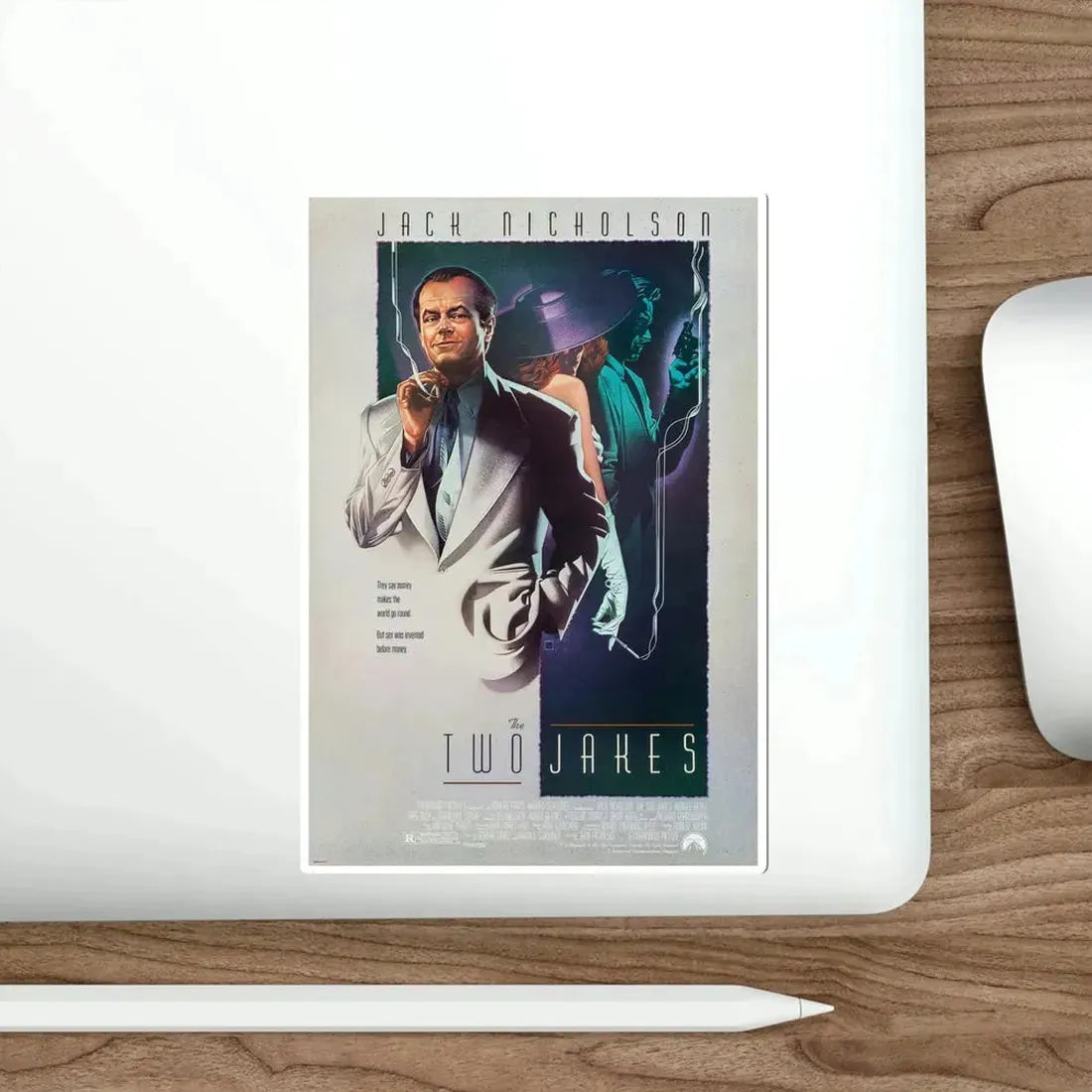 The Two Jakes 1990 Movie Poster STICKER Vinyl Die-Cut Decal - The Sticker Space
