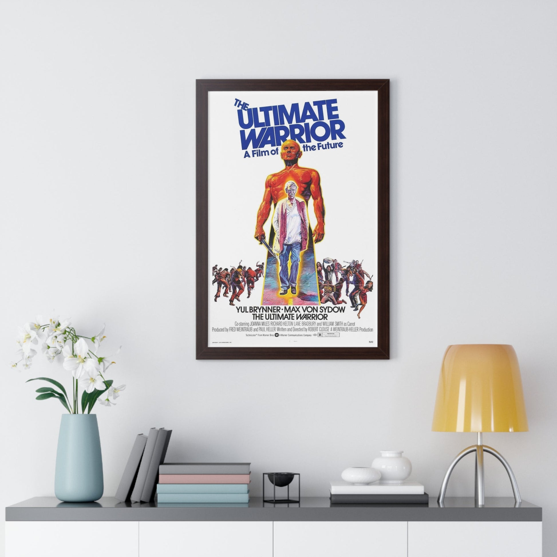 THE ULTIMATE WARRIOR 1975 - Framed Movie Poster-The Sticker Space