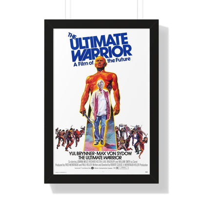 THE ULTIMATE WARRIOR 1975 - Framed Movie Poster-16″ x 24″-The Sticker Space