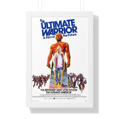 THE ULTIMATE WARRIOR 1975 - Framed Movie Poster-16″ x 24″-The Sticker Space